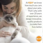 Knitted Cat Bed Round Lexible Pet Gray 17 X 4 Inches 5 | PricZone
