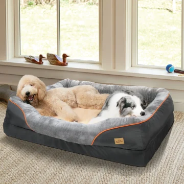Large Dog Bed Soft Comfortable Anti Allergy Warm Fleece 1 | PricZone