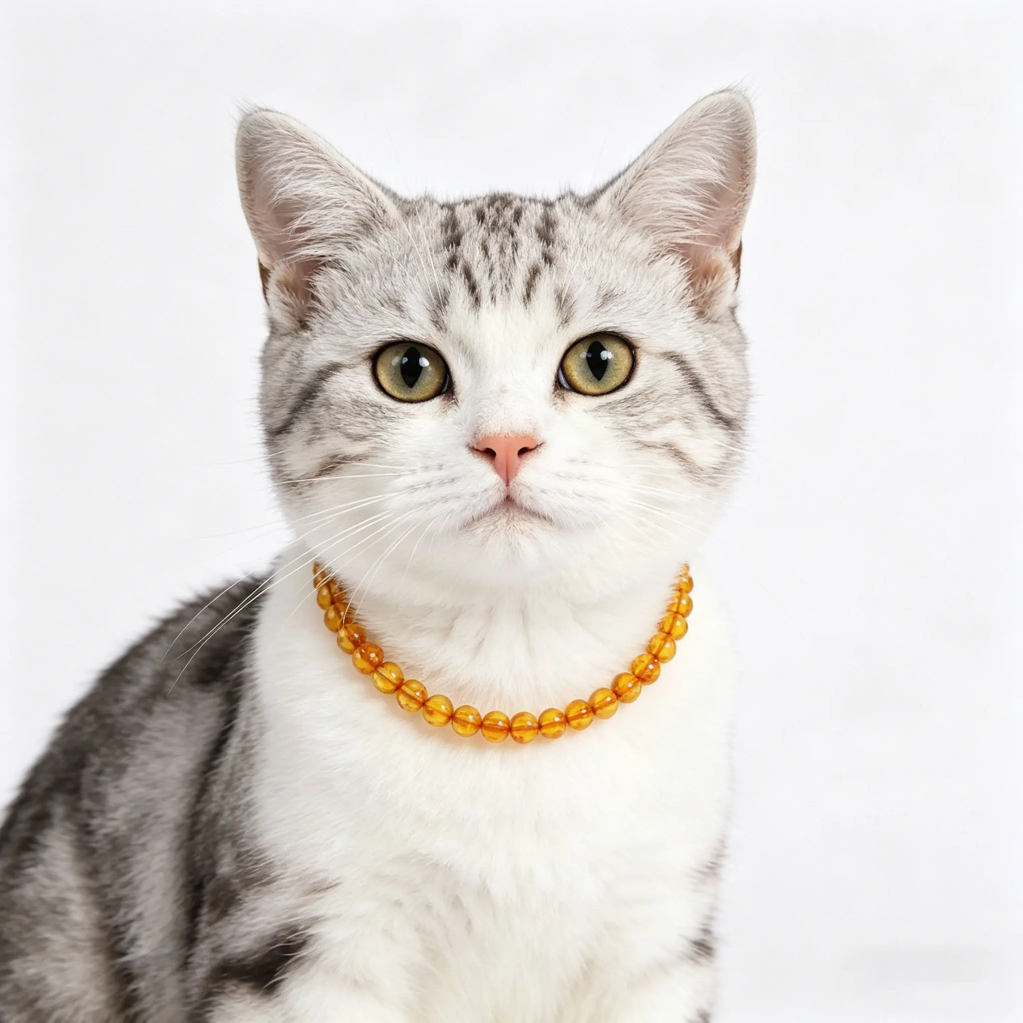 Pet Collar Natural Amber Jewelry Prevents Ticks and Fleas 22