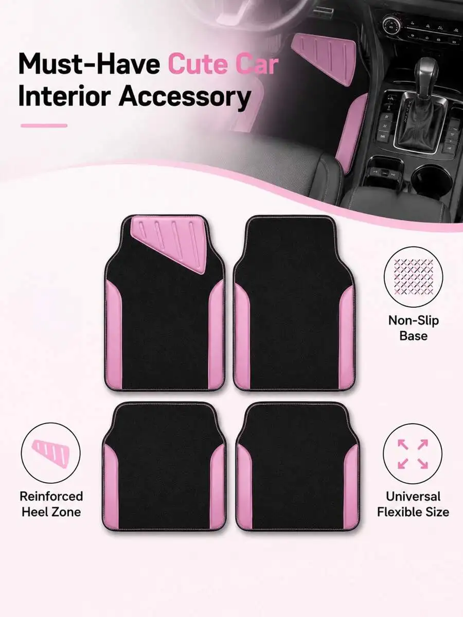 Patterned Car Floor Mats for Sedan Hatchback SUV 5 | PricZone Patterned Car Floor Mats for Sedan Hatchback SUV 5 | PricZone