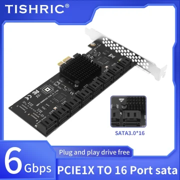 Pci-E 1X 4X 16X Expansion Card with 2/6/10/16/20/24 Ports 2