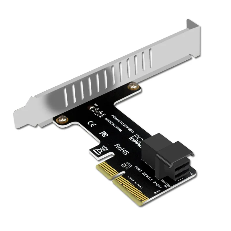 Port PCIe 4.0 To Sff-8643 Sas/Sata Raid Adapter 11