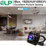 2Mp Usb20 Webcam Module with 120° Wide Angle and High 4 | PricZone