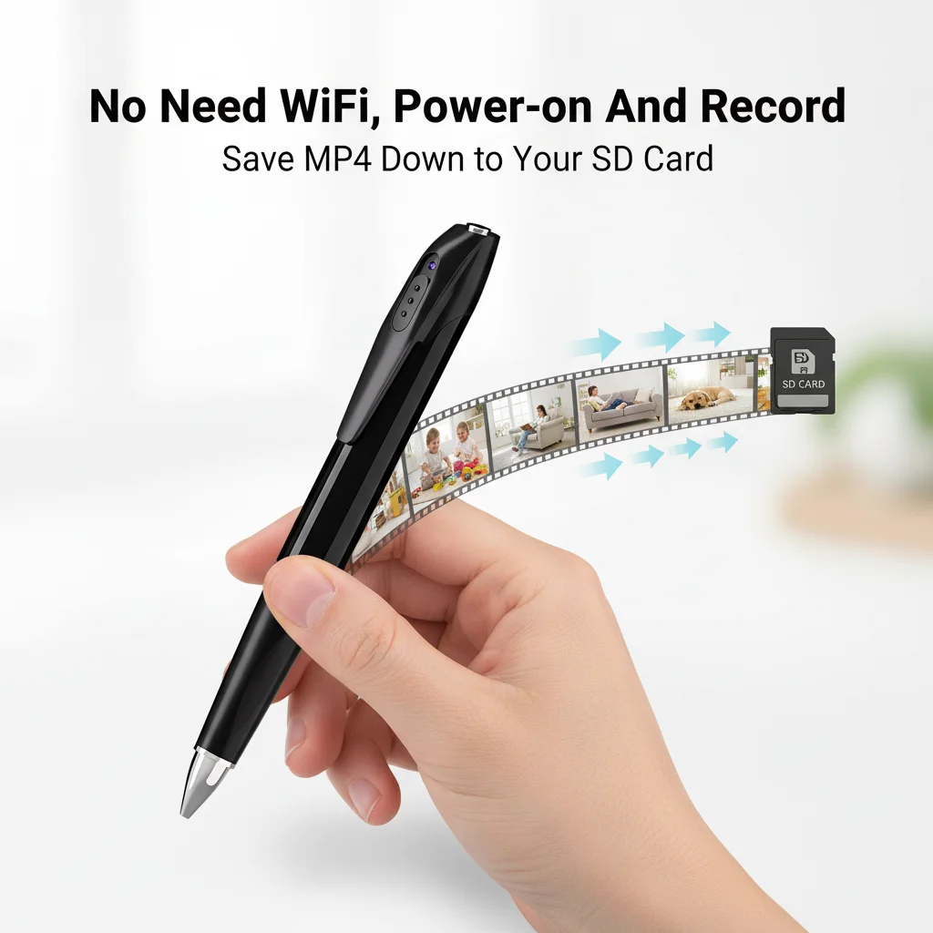 1080P HD Wireless Pen Camera with 300Mah Rechargeable 3 | PricZone 1080P HD Wireless Pen Camera with 300Mah Rechargeable 3 | PricZone