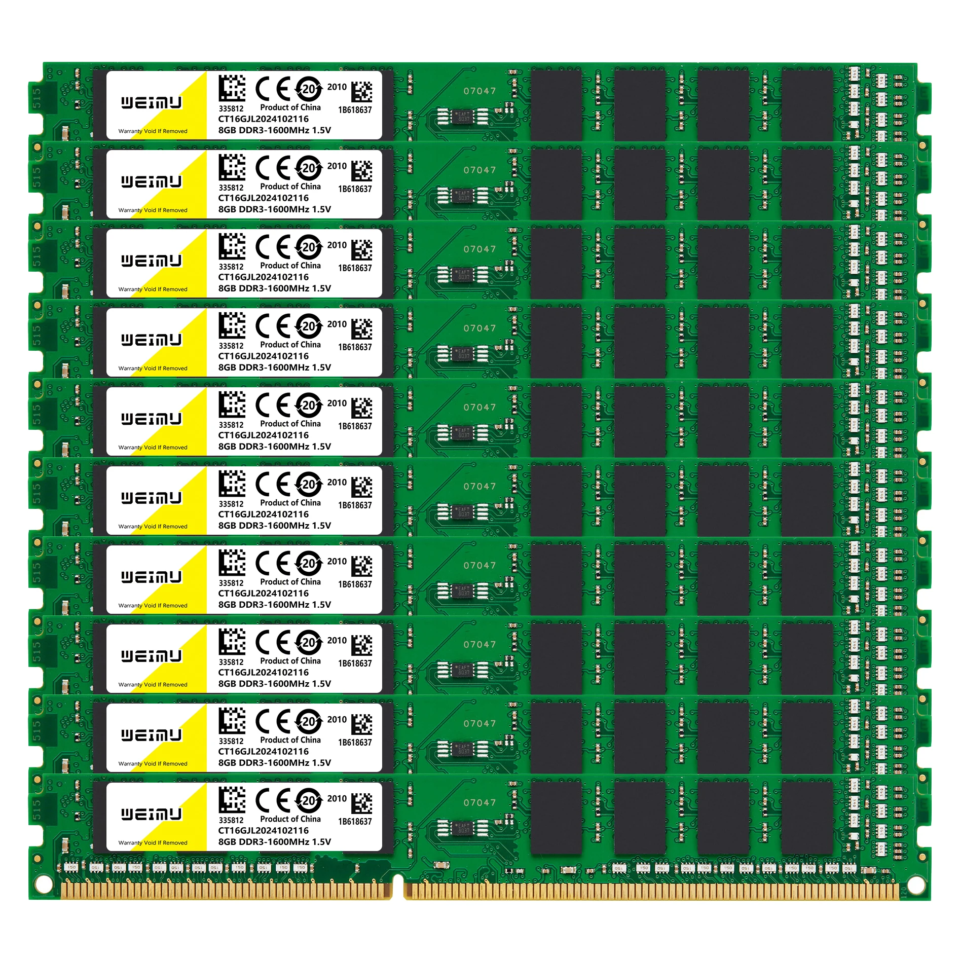 4Gb 8Gb Ddr3 Desktop Memoria RAM 1066 1333 1600Mhz Pc3 16
