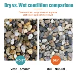 1Lb Natural River Pebbles 69Mm 024035 6 | PricZone