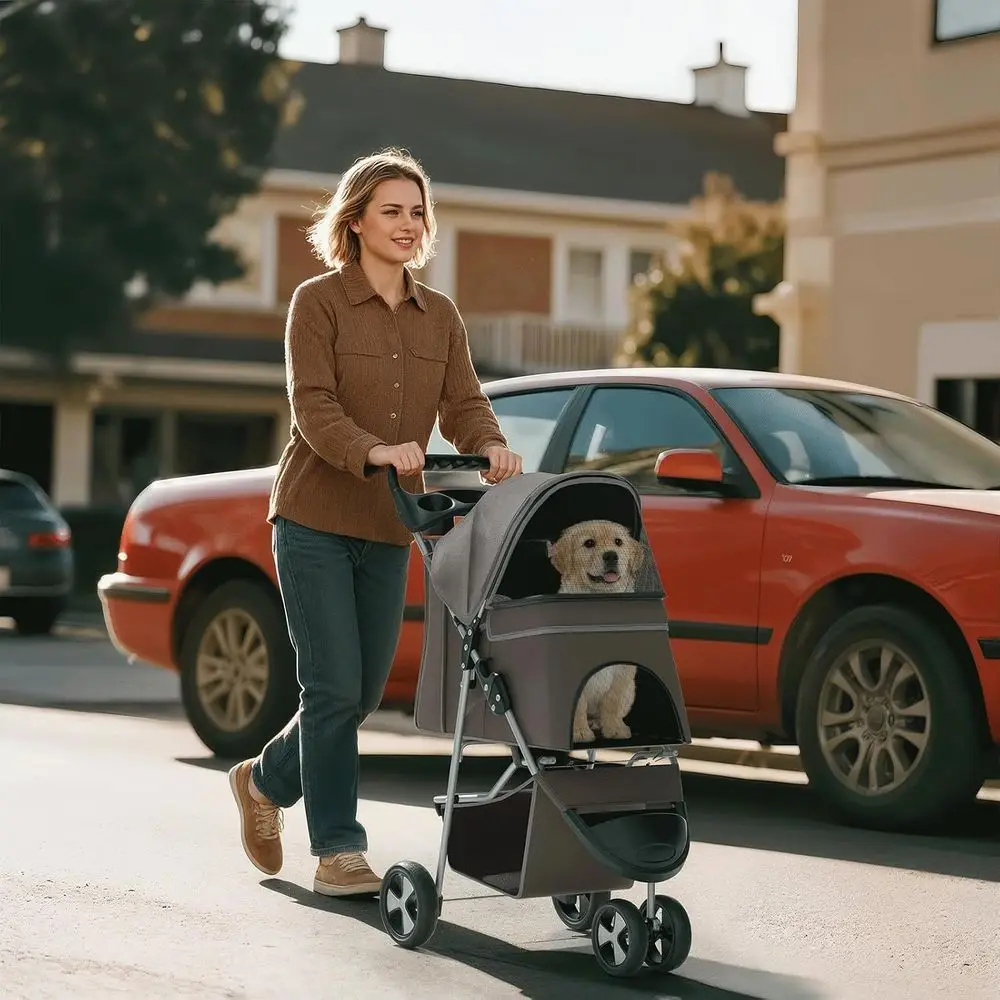 Pet Stroller Or Small Dogs 10 Lbs Dog Or Medium 30 Cat 2 | PricZone Pet Stroller Or Small Dogs 10 Lbs Dog Or Medium 30 Cat 2 | PricZone