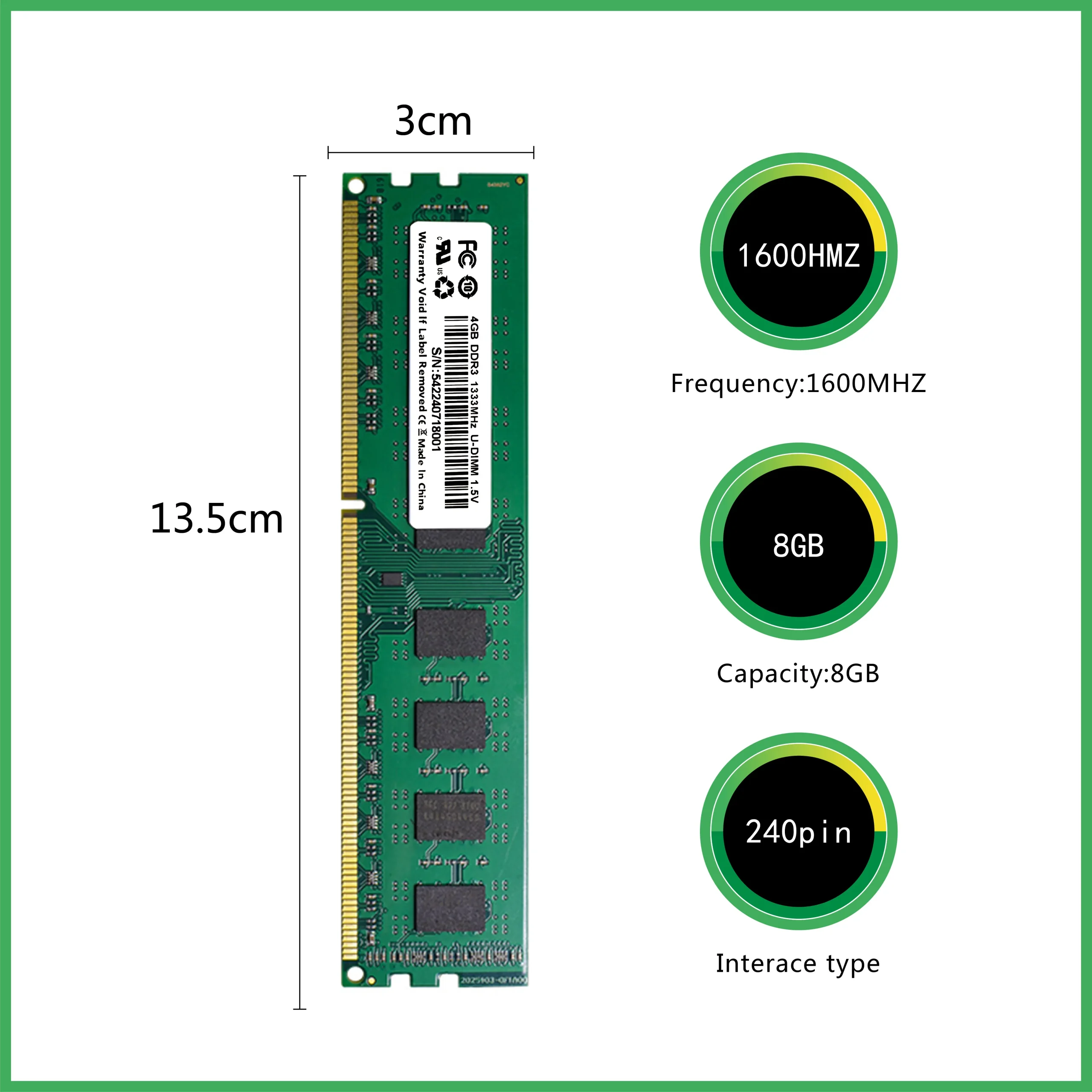 4Gb 8Gb Ddr3 Desktop RAM 1600Mhz 1333Mhz 240Pin 15V 3 | PricZone 4Gb 8Gb Ddr3 Desktop RAM 1600Mhz 1333Mhz 240Pin 15V 3 | PricZone