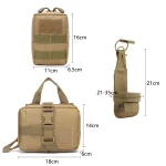 Tactical Dog Harness Collar Leash Molle Pouches for Medium 5 | PricZone Tactical Dog Harness Collar Leash Molle Pouches for Medium 5 | PricZone