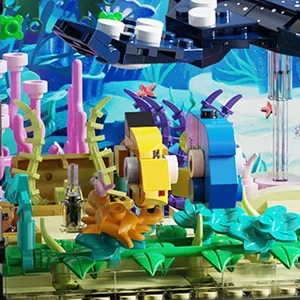 Party Favors Fish Tank Building Set Marine Aquarium 13