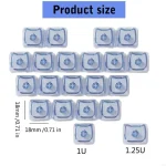 21Pcs No Engraved Moa Profile Mechanical Keyboard Keycaps 6 | PricZone
