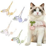 Random 2Pcs Cute Kitten and Leash Set Adjustable Breathable 1 | PricZone Random 2Pcs Cute Kitten and Leash Set Adjustable Breathable 1 | PricZone