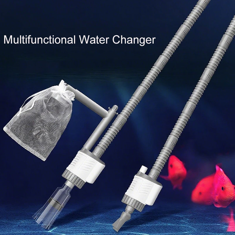 Aquarium Water Change Pump Electric Fish Tank Cleaning Tool 6