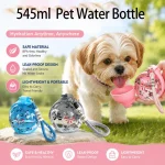 2 In 1 Dog Water Bottle with Lanyard Hook Foldable Silicone 1 | PricZone