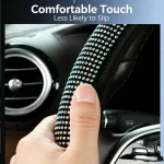 Universal Rhinestone Car Steering Wheel Cover Elastic 4 | PricZone