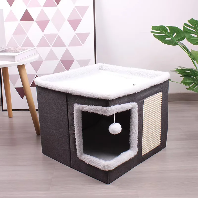 Cat Beds for Indoor Cats Large Cave for Pet House 1 | PricZone Cat Beds for Indoor Cats Large Cave for Pet House 1 | PricZone