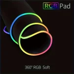 RGB Gaming Mouse Pad 016 Inch Thickness 13 Light Modes 5 | PricZone