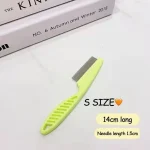 12Pc Pet Hair Shedding Comb Stainless Steel Flea for Cat 3 | PricZone