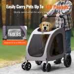 Succebuy Pet Stroller Puppy Carrier W Breathable Mesh 2 | PricZone