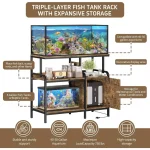 40 Gallon Ish Tank Stand with Power Outlet Heavy Duty 5 | PricZone