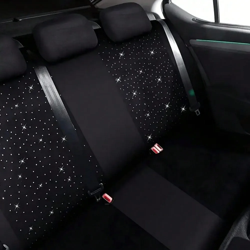 Complete Set Of 5 Shiny Car Seat Covers for Women 5 | PricZone Complete Set Of 5 Shiny Car Seat Covers for Women 5 | PricZone