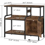 40 Gallon Ish Tank Stand with Power Outlet Heavy Duty 3 | PricZone