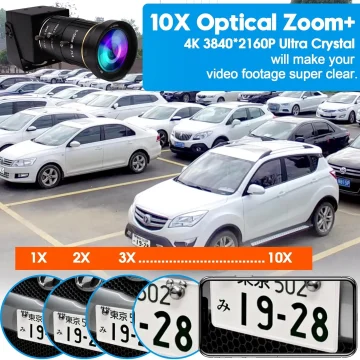 4K USB Camera with Manual Zoom and Variable Focus 2