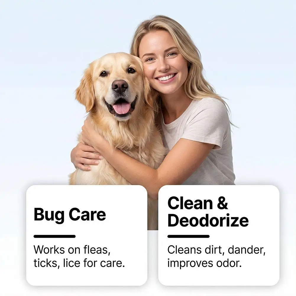 Flea Tick Shampoo for Dogs Cats 100Ml Mild Formula 6 | PricZone Flea Tick Shampoo for Dogs Cats 100Ml Mild Formula 6 | PricZone