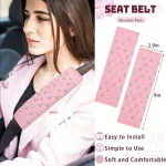 Shiny Rhinestone Car Interior Accessories Set 3 | PricZone