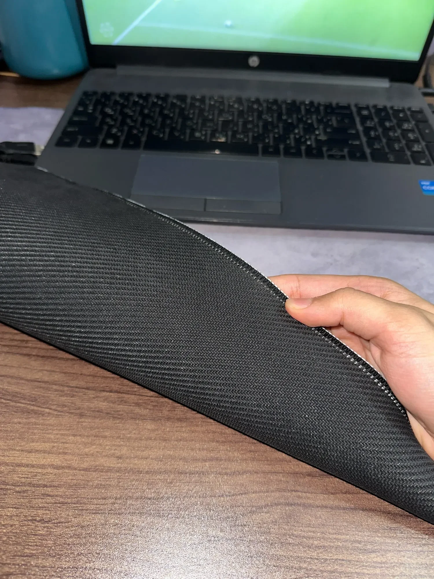 Gray Large/Small Overlocked Mousepad XXL Desktop Gaming Mat 16