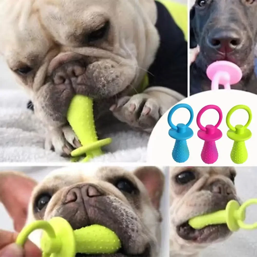 Squeaky Bell TPR Dog Pacifier Toy Safe NonToxic Durable 4 | PricZone Squeaky Bell TPR Dog Pacifier Toy Safe Non Toxic Durable 4 | PricZone