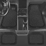 All Weather Rubber Car Floor Mats Set Durable Anti Slip 3D 3 | PricZone