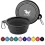 Collapsible Dog Bowls for Travel 2-Pack Water Bowl for Dogs
