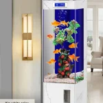 Hys Glass Fish Tank Living Room Small Household Vertical 5 | PricZone Hys Glass Fish Tank Living Room Small Household Vertical 5 | PricZone