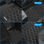 Nilight Tpe Floor Mats for Chevy Silverado GMC Sierra 1500 7 | PricZone