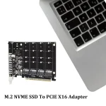 Quad Port M2 Nvme SSD Pcie X16 Expansion Card 1 | PricZone Quad Port M2 Nvme SSD Pcie X16 Expansion Card 1 | PricZone