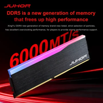 Juhor RGB Ddr5 16Gb Desktop Memory 5600-6400Mhz 2