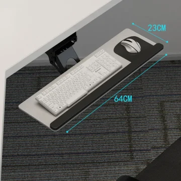 Ergonomic Sliding Tilting XL Size Wrist Rest Keyboard 2