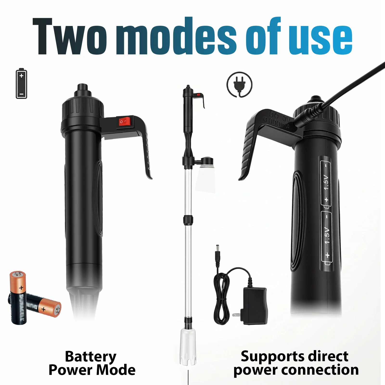 Aquarium Electric Gravel Cleaner Siphon Filter Fish Tank 4 | PricZone Aquarium Electric Gravel Cleaner Siphon Filter Fish Tank 4 | PricZone