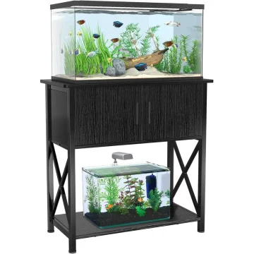 29 Gallon Metal Aquarium Stand with Cabinet Storage Or 20 1 | PricZone