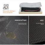 Large Dog Bed Soft Comfortable Anti Allergy Warm Fleece 6 | PricZone