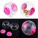 Silent Hamster Wheel for Small Animals Transparent Exercise 6 | PricZone