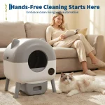 Self Cleaning Litter Box 76L Large Capacity Automatic Cat 4 | PricZone