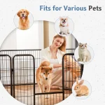 Jhk 16 Panels Dog Playpen Pet Fence Metal 24 Inch To 32 6 | PricZone Jhk 16 Panels Dog Playpen Pet Fence Metal 24 Inch To 32 6 | PricZone