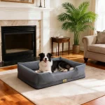 Orthopedic Dog Beds Dark Grey Pet Sofa Cushion 3 | PricZone Orthopedic Dog Beds Dark Grey Pet Sofa Cushion 3 | PricZone
