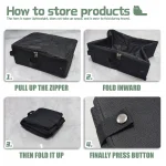 Foldable Travel Cat Litter Box Large Capacity Zipper 6 | PricZone Foldable Travel Cat Litter Box Large Capacity Zipper 6 | PricZone