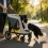 4-Wheel Dog Stroller for Large Dogs Up to 42 kg One-Click