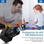 4K USB Webcam with 28 12Mm Varifocal Manual Lens 2 | PricZone
