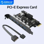 Orico 2 7 Port USB 30 Pci E Expansion Card Hub 1 | PricZone