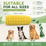 CornShaped Interactive Dog Toy for Aggressive Chewers 2 | PricZone Corn Shaped Interactive Dog Toy for Aggressive Chewers 2 | PricZone